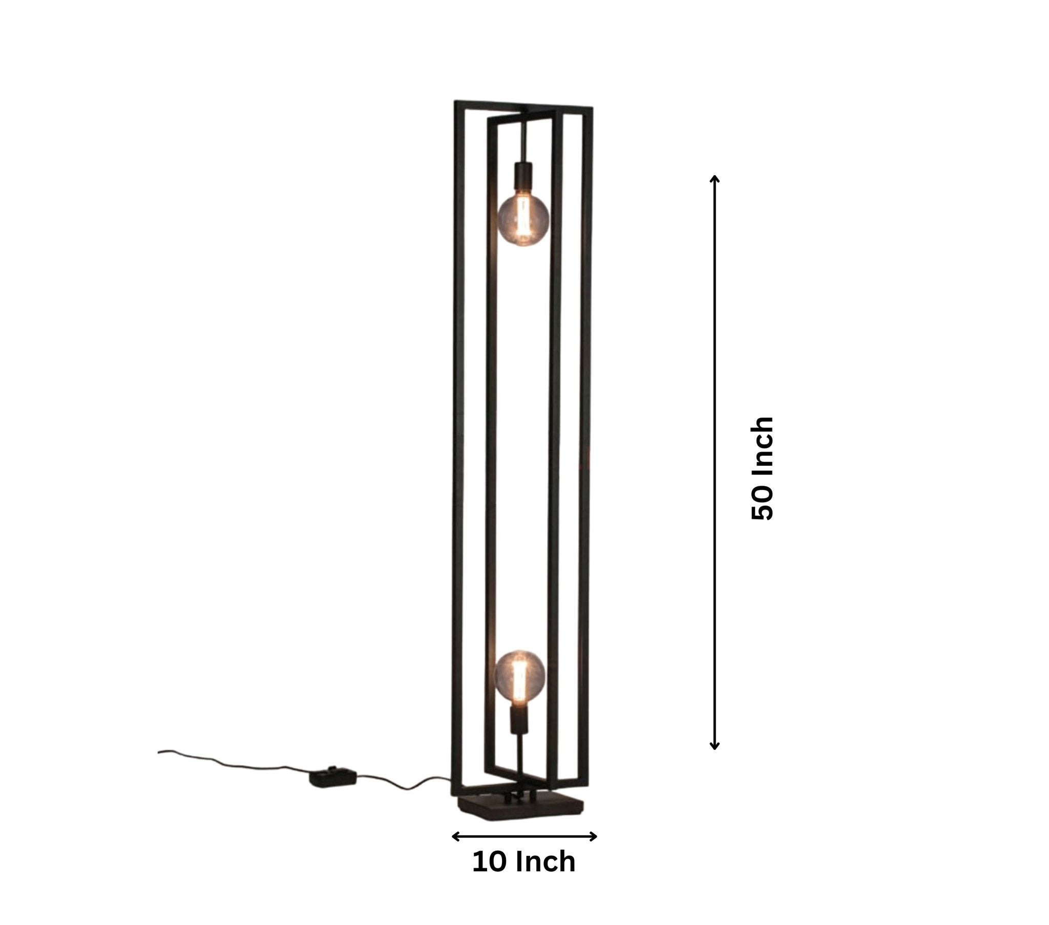 Sleek Iron Floor Lamp - Home Decor at Nestern