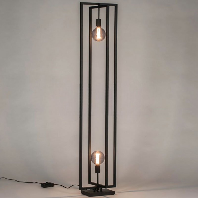 Sleek Iron Floor Lamp - Home Decor at Nestern