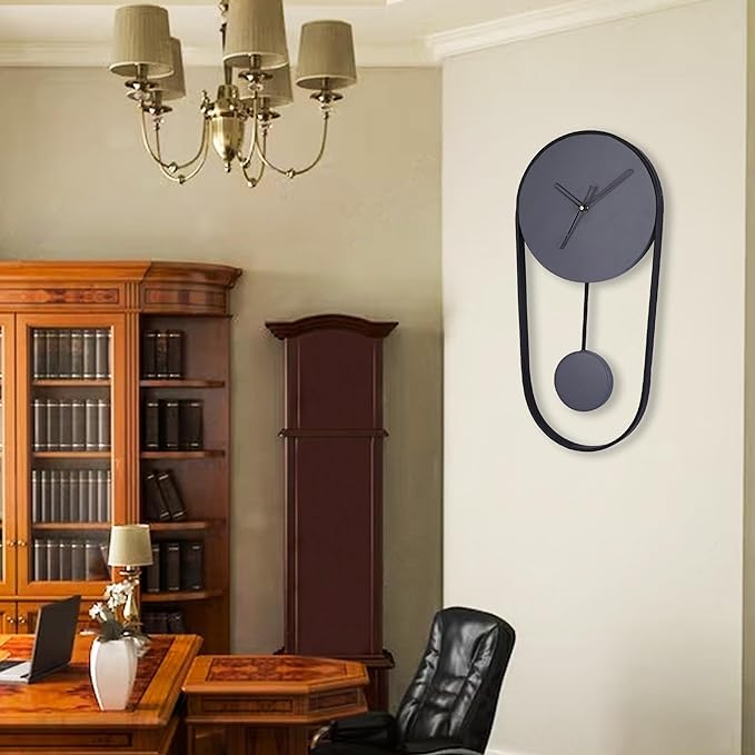 Sleek Pendulum Wall Clock - Wall Clock at Nestern