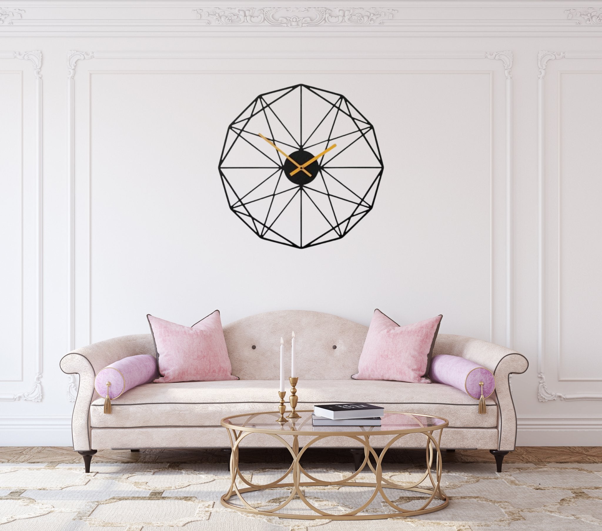 Spider Web Wall Clock - Wall Clock at Nestern