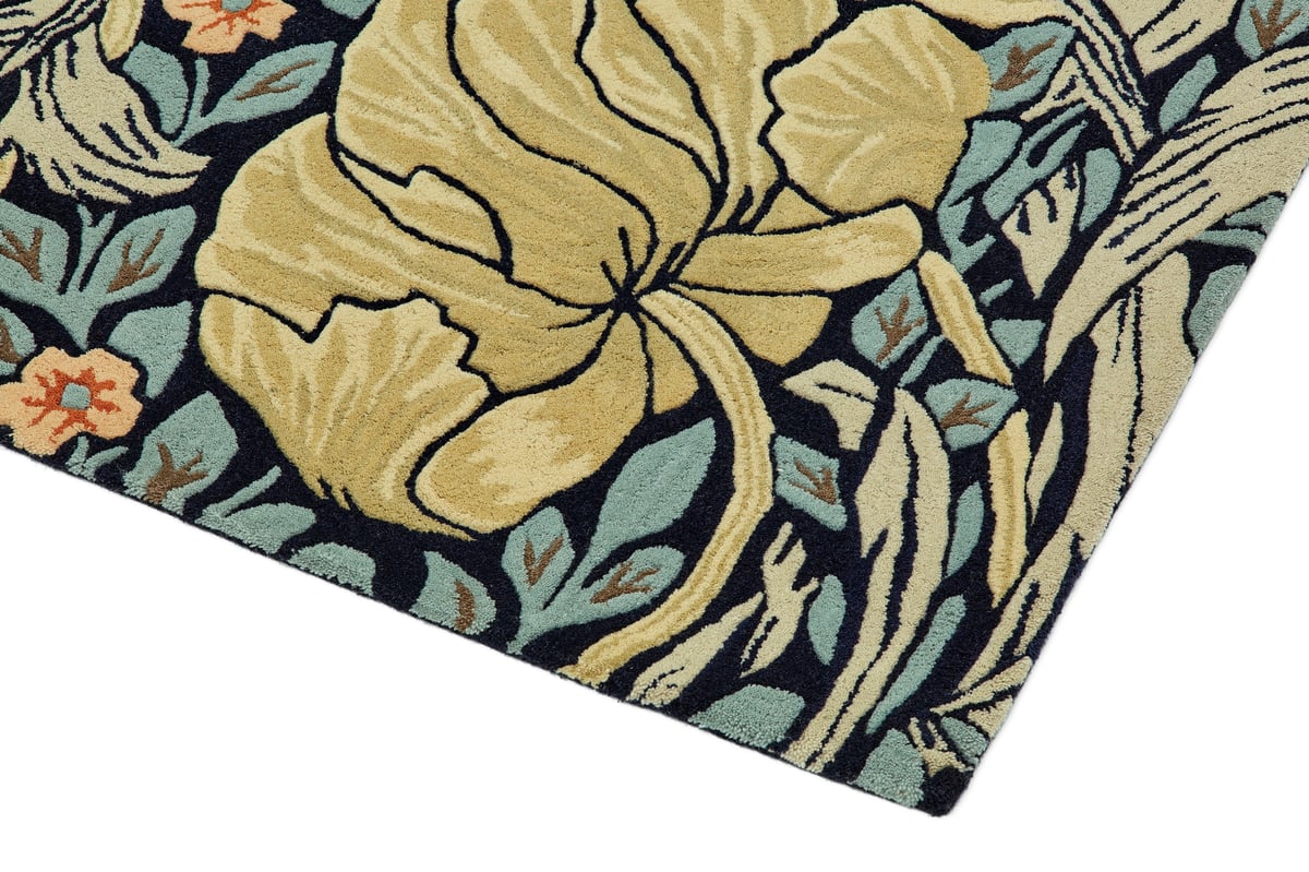 Switzerland Wool Collections Art Nouveau Floral Area Rug - Custom Sizes Available - Rugs at Nestern