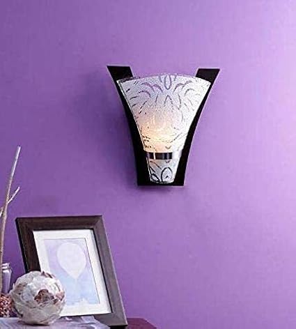 Textured Glass Triangular Wall Lamp - Wall Lights at Nestern