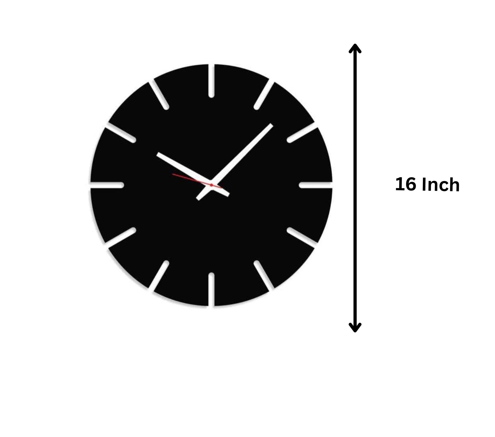 Timeless Simplicity Minimalist Clock - Wall Clock at Nestern