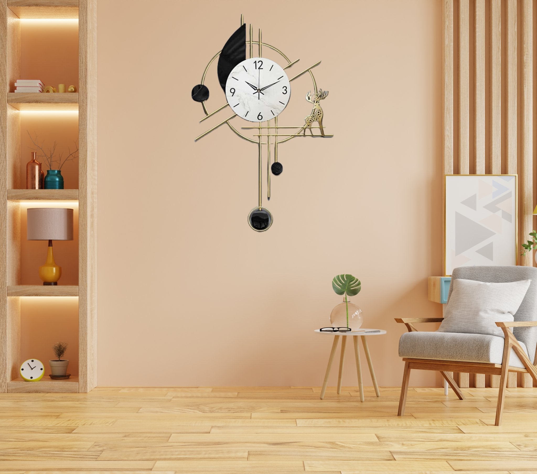 Timeless Taste - Luxury Wall Decoration with Minimalist Elegance - Wall Clock at Nestern