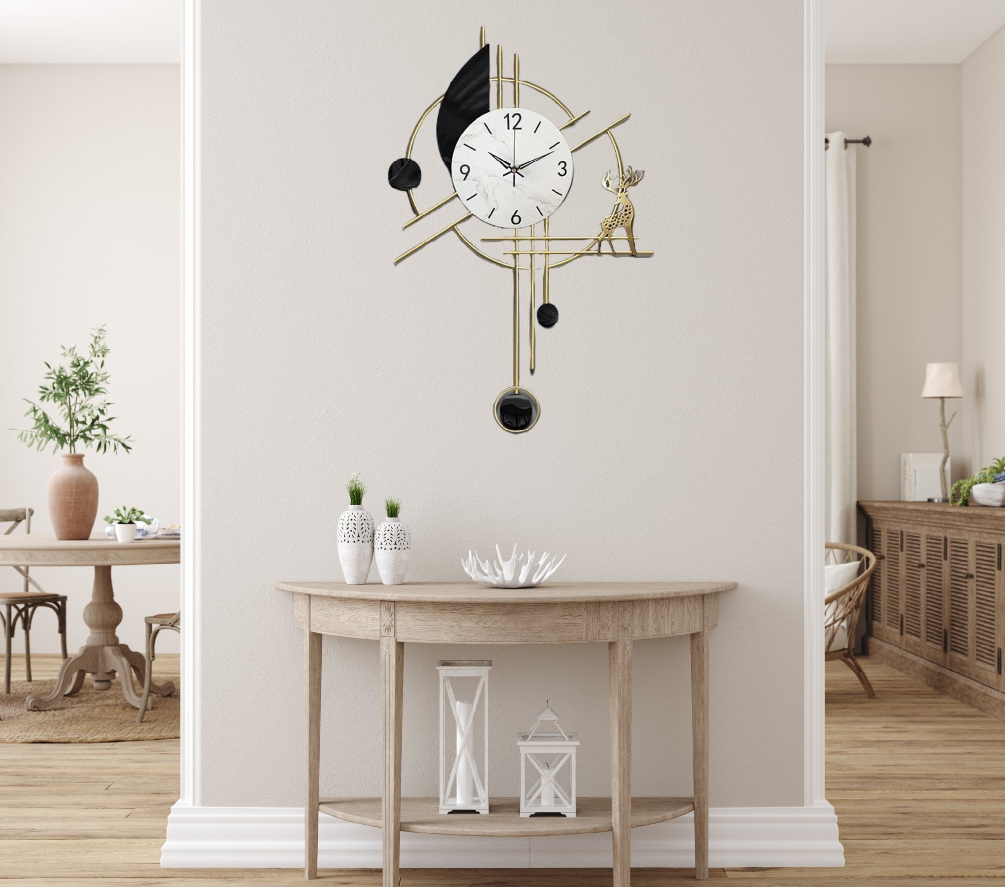 Timeless Taste - Luxury Wall Decoration with Minimalist Elegance - Wall Clock at Nestern