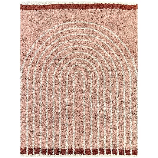 Topographic Pattern Area Rug - Rugs at Nestern