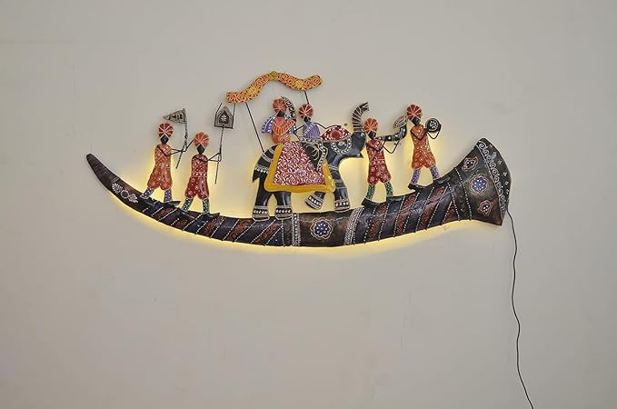 Traditional Indian Procession Wall Art - Wall Art at Nestern