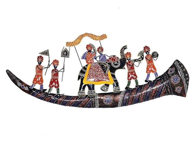 Traditional Indian Procession Wall Art - Wall Art at Nestern