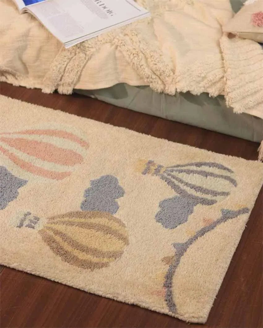 Up, Up, and Away Hot Air Balloon Rug - Rugs at Nestern