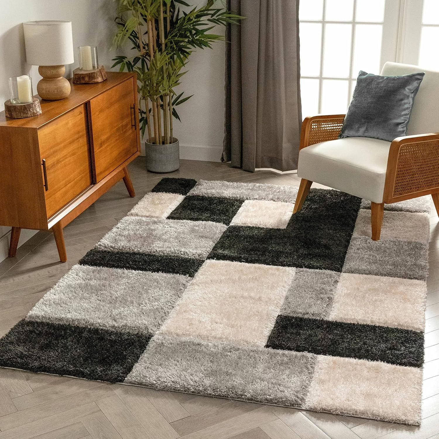 Urban Chic Geometric Rug - Rugs at Nestern